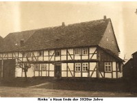 d25 - Rinkes Haus Ende der 1920er Jahre